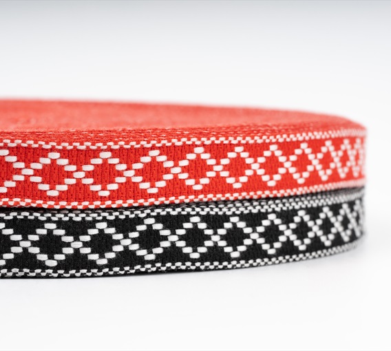 Reflective, Polyester, Herringbone, Cotton Woven Tape